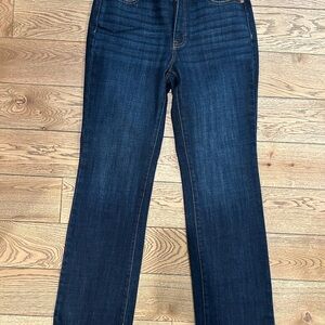 Talbots Dark Blue Barely Boot Jean 6P